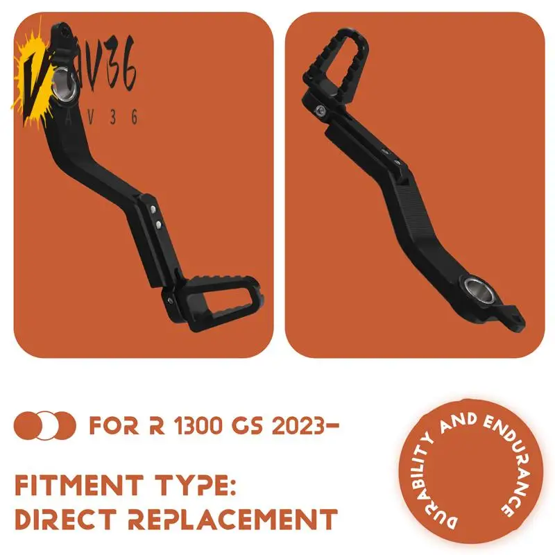 

AV36-Motorcycle Rear Brake Lever Adjustable For BMW R1300GS R 1300GS R1300 GS Modification Accessories