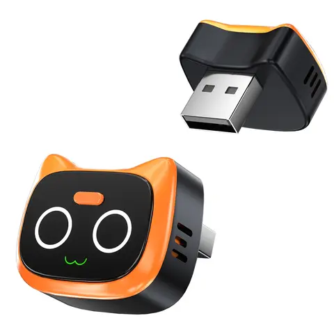 Mini Wireless CarPlay & Android Auto Adapter, Convert Factory Wired CarPlay to Wireless CarPlay, with Physical Button Controls, One‑Touch Disconnection for Call Privacy Protection, Plug‑and‑Play Car Dongle