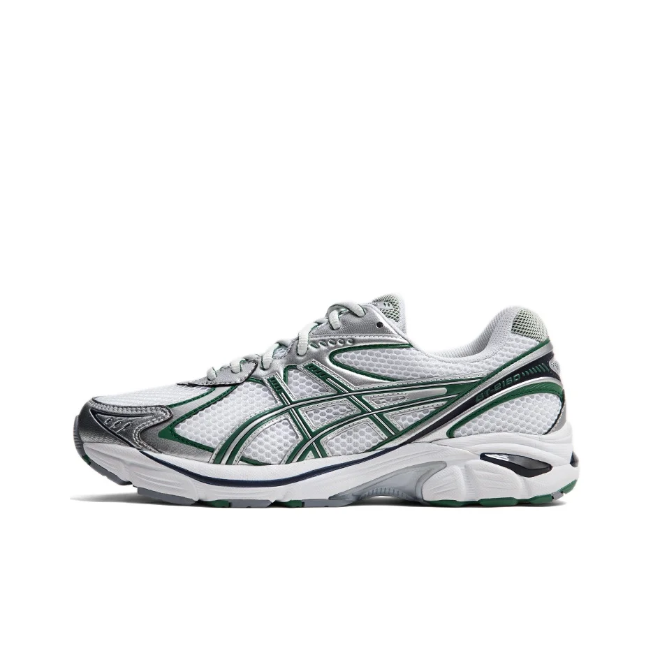 ASICS GT 2160 Breathable Abrasion Resistant Low top Casual Running Shoes Unisex White Silver Green 1203A275-103