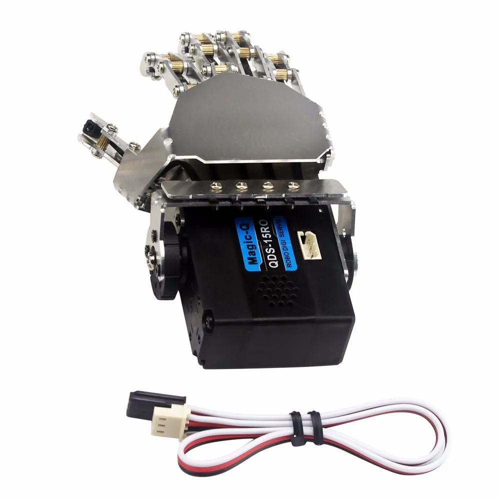 Hiwonder  1 Servo Hand with Five Fingers STEM Educational Robot Teaching Platform Robot Kits
