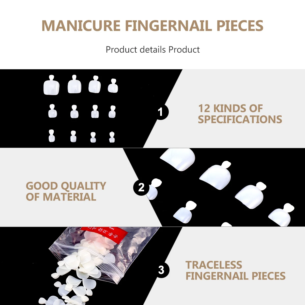 

600Pcs Artificial Toenail Tips Full Cover Easy Paint Nail Art DIY Pedicure Nail Supplies Salon Home Women Toe Decoration