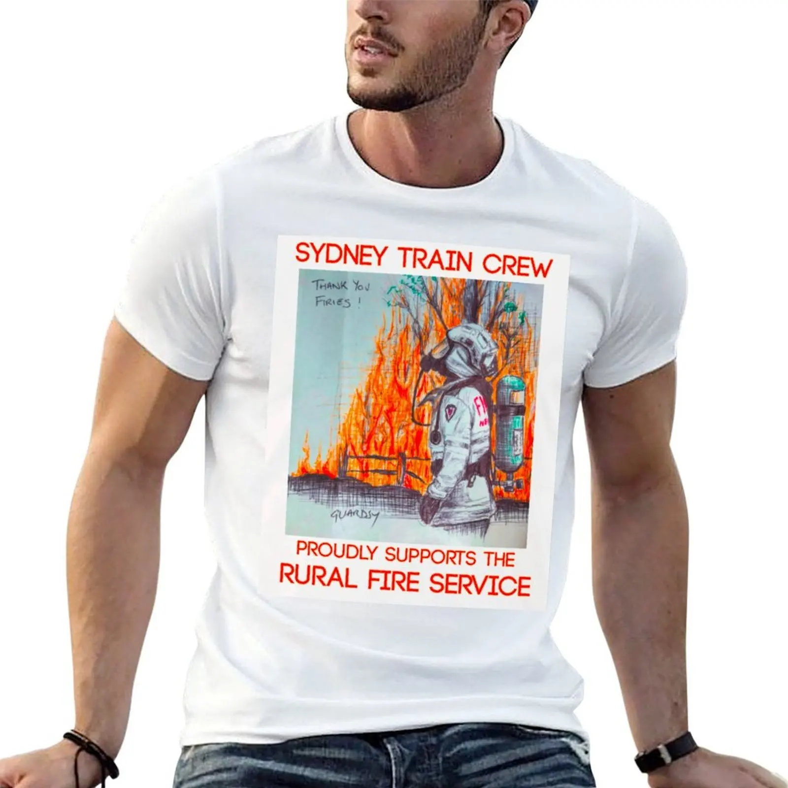 Train Crew T-Shirt t shirt man casual man t shirt cotton high quality man graphic t shirt T-shirt