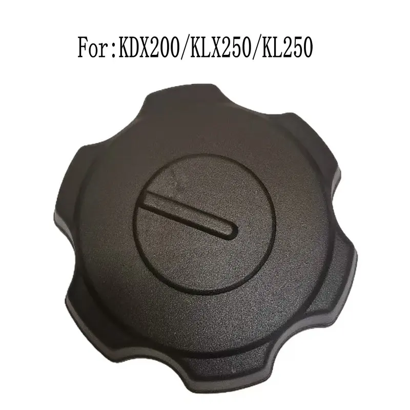 Tapa de tanque de gasolina para motocicleta, Protector de bloqueo de tapa de tanque de combustible de plástico para Kawasaki KDX200 KDX250 KL250 KLX250 KDX 200 250 KLX