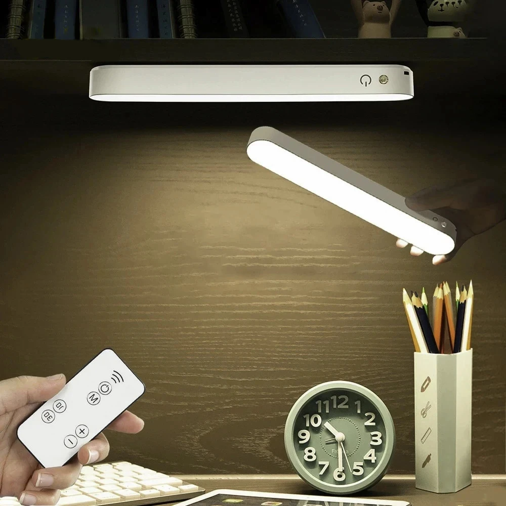 

New Magnetic Absorption Hanging Table Lamp USB Rechargeable Battery Study Reading Lamp Office Bedroom Bedside Lamp