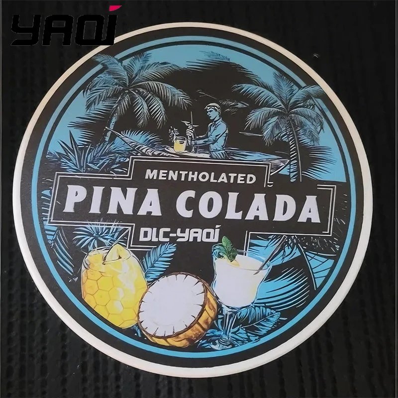 2026年新発売-yaqi-pina-colada-アティサン-170g-メンズシェービングソープ-快適なシェービング
