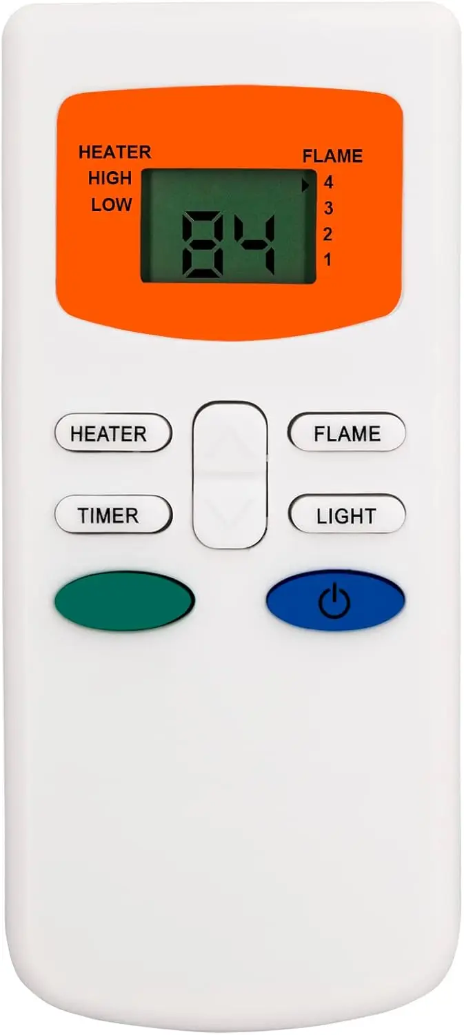 Replacement Remote for HHT Simplifire Electric Fireplace SF-ALL40-BK to SF-SC78-BK
