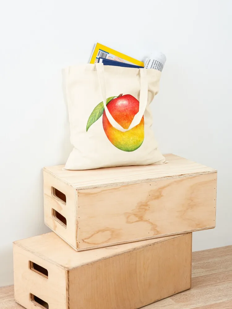 Mango Pattern - Black Tote Bag custom canvas bag tote bag university Women's tote sac pour femme