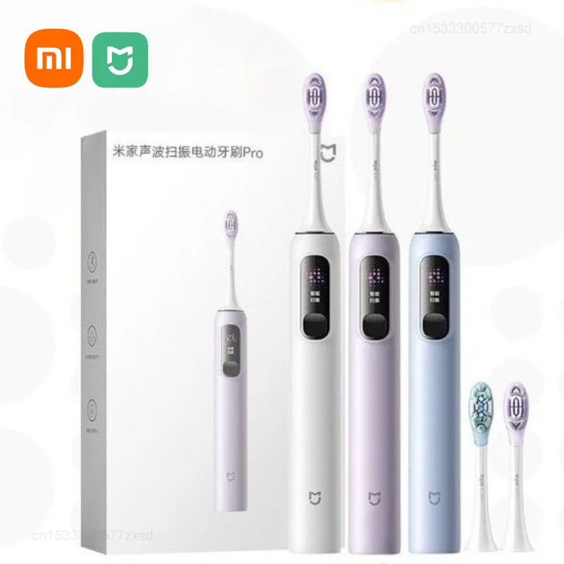 

Xiaomi Mijia Oscillation Electric Toothbrush Pro,Smart 4 Modes,IPX8 Waterproof Sonic Vibration Toothbrushes,180-day Battery Life