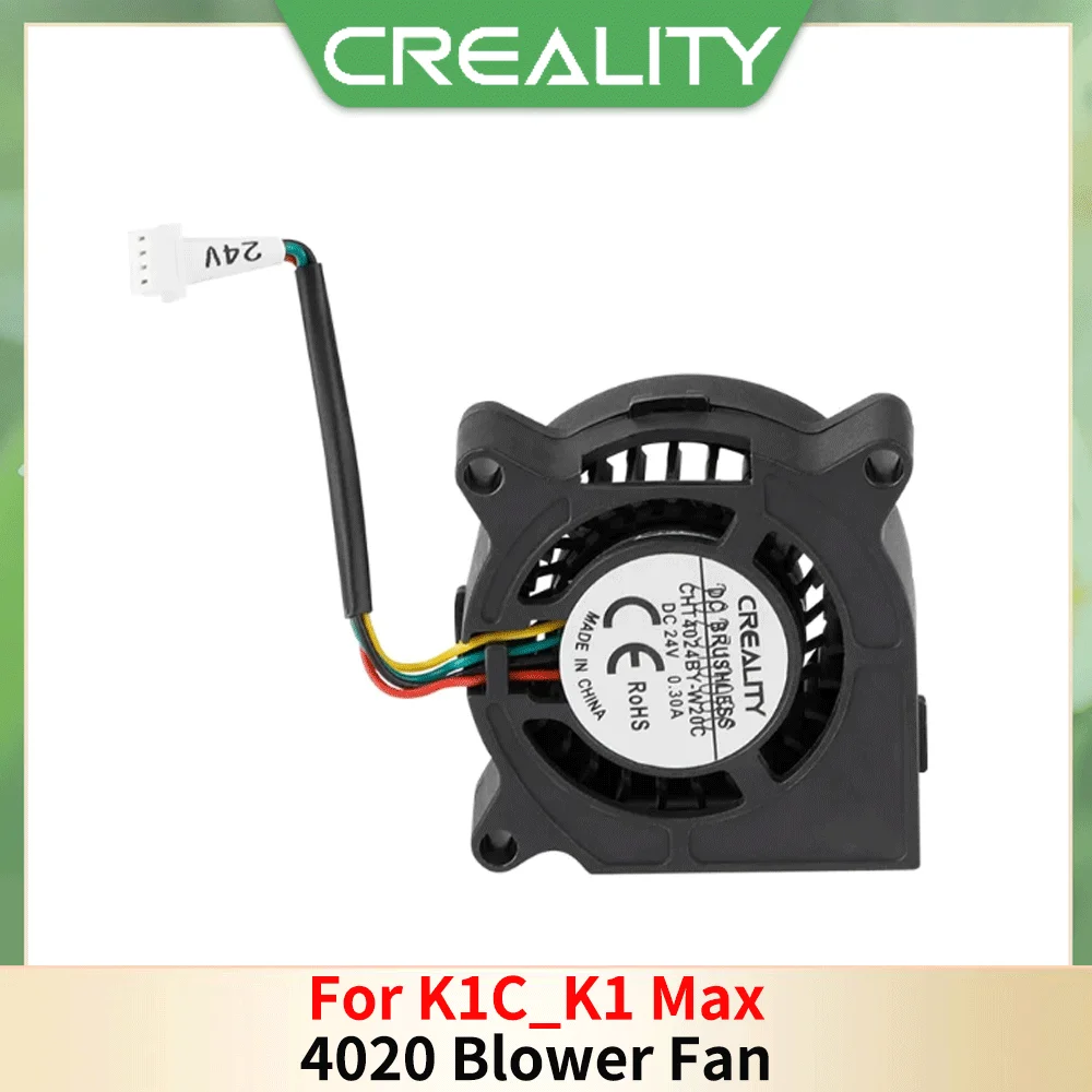 CREALITY 4020 Blower Fan for K1C_K1 Max DC24V 0.3A _L60_1.25-4P Brand New Original Parts 4020 Blower Fan 3D Printer Accessories