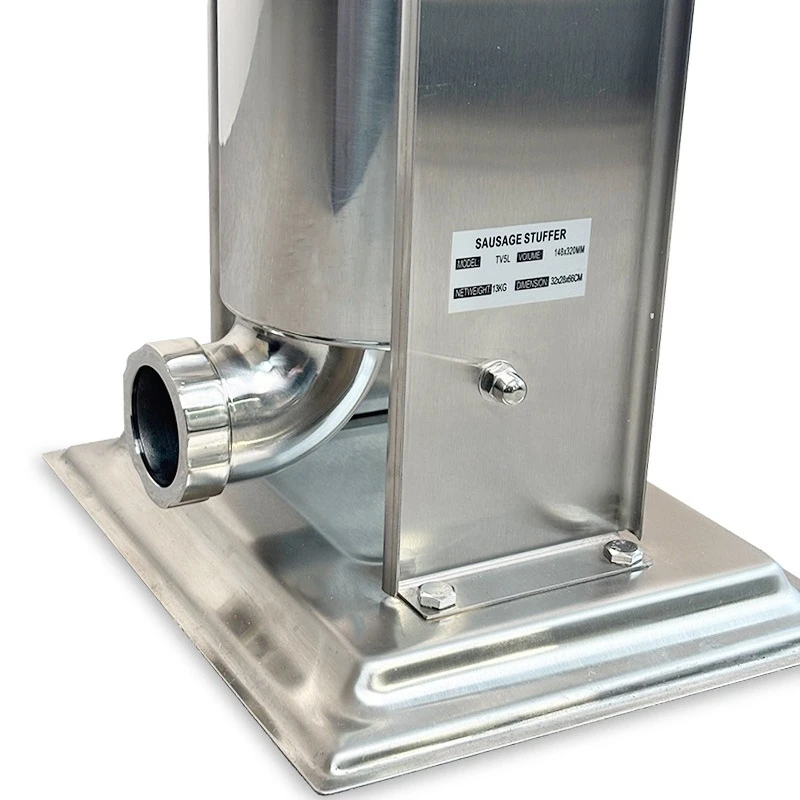 Stainless Steel Homemade Sausage Maker 11LBS/5L Capacity Sausage Stuffer New Condition