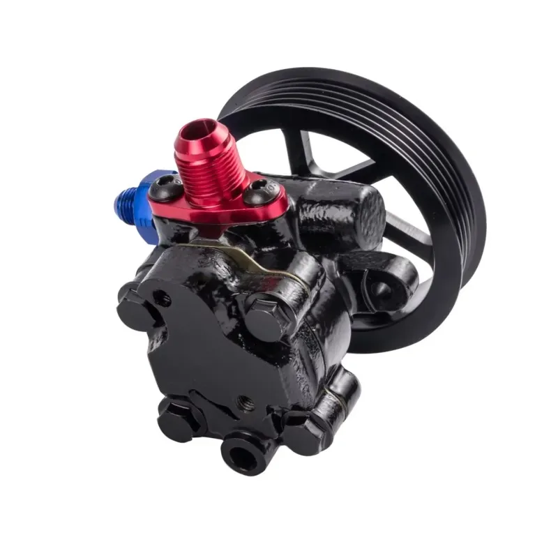 Hot Sale Power Steering Pump Race Car Cast Iron Serpentine Belt Aluminum Pulley 1250 PSI 13.5 CC Parts