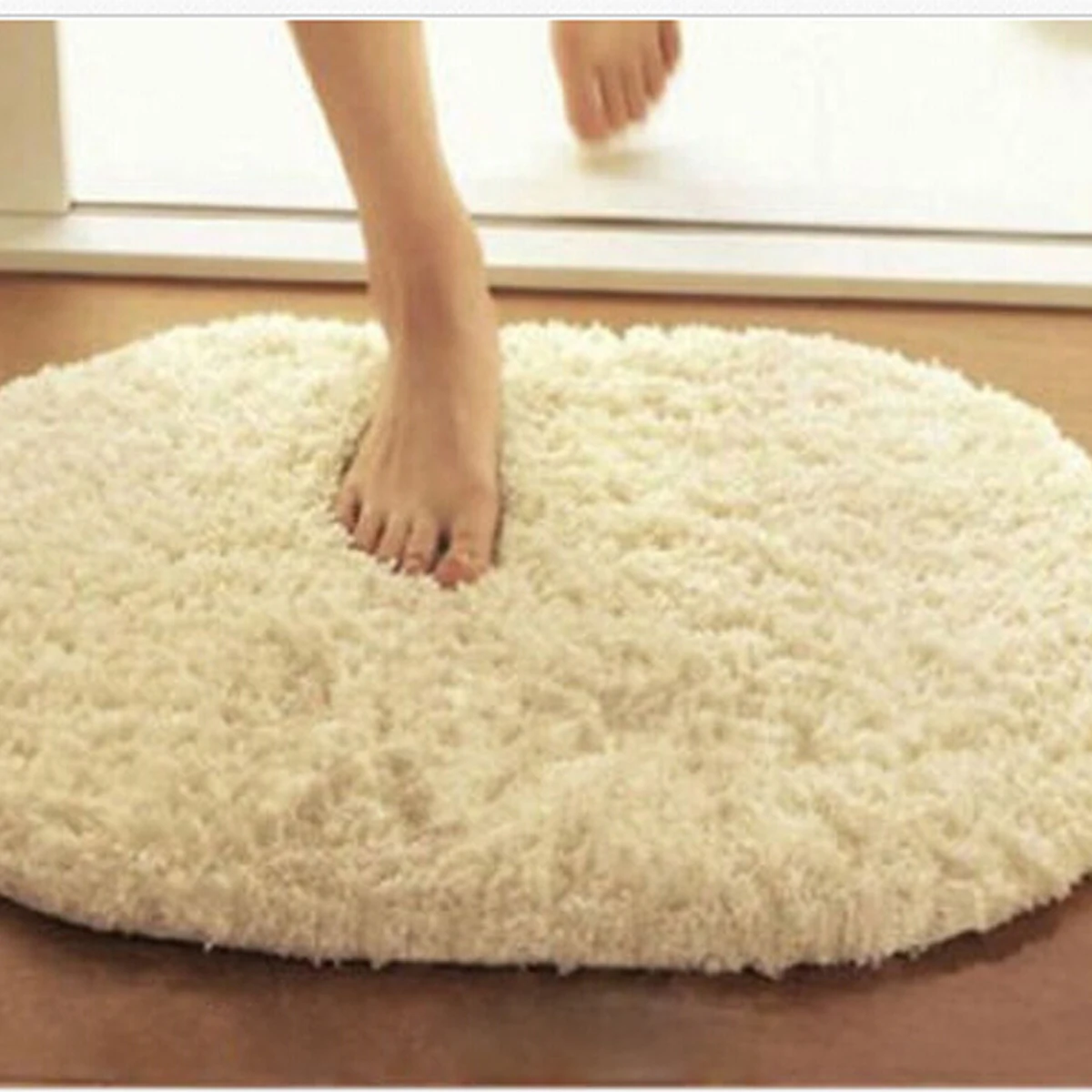 

Versatile Soft Water Absorption 40X60cm Bath Mats ToiletFloorDoorway Rug Thick Carpets Non-slip Bathroom Mats Polyester Bath Rug