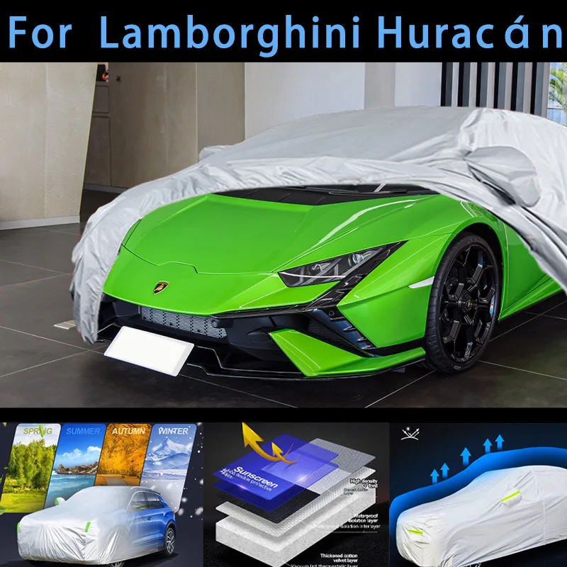 

For Hurac an Outdoor Protection Full Car Covers Snow Cover Sunshade Waterproof Dustproof Exterior Car cover protection