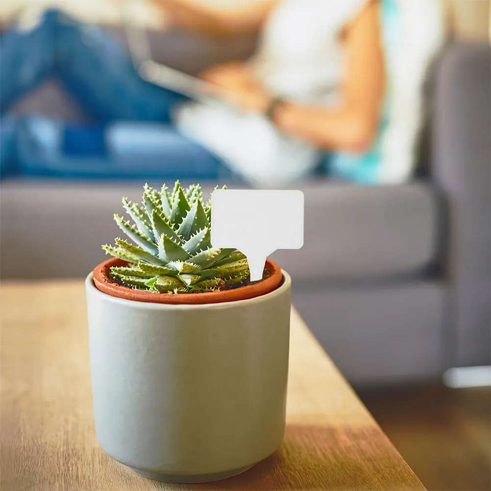 

30pcs Plastic Garden Plant Labels Diy Tag Markers Durable Outdoor Waterproof Plant Label Tags For Succulents Flower Pots