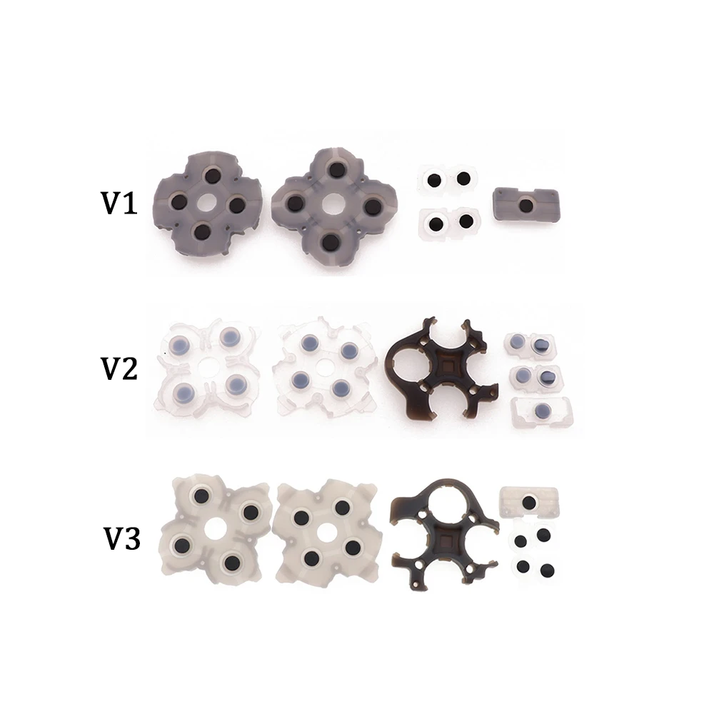 for PS5 BDM-010 020 030 Controller L1 R1 L2 R2 Trigger Buttons Analog Stick Conductive Rubber Repair for Dualsense  V1 V2 V3