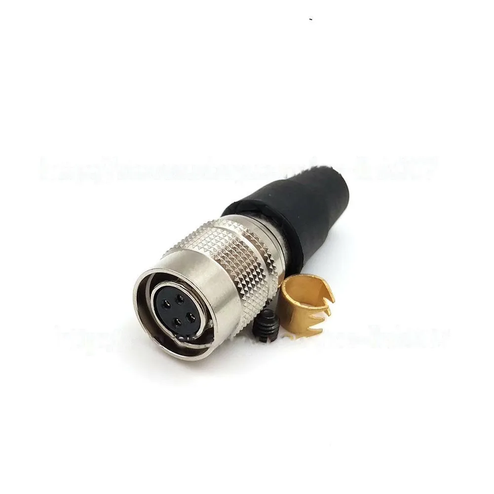 Imagem -06 - Conector ac dc Plug Peça de Frequência de Trabalho 11.5*35 mm 300v Latão Banhado a Ouro Hirose Conector de Pinos de Baixa Frequência