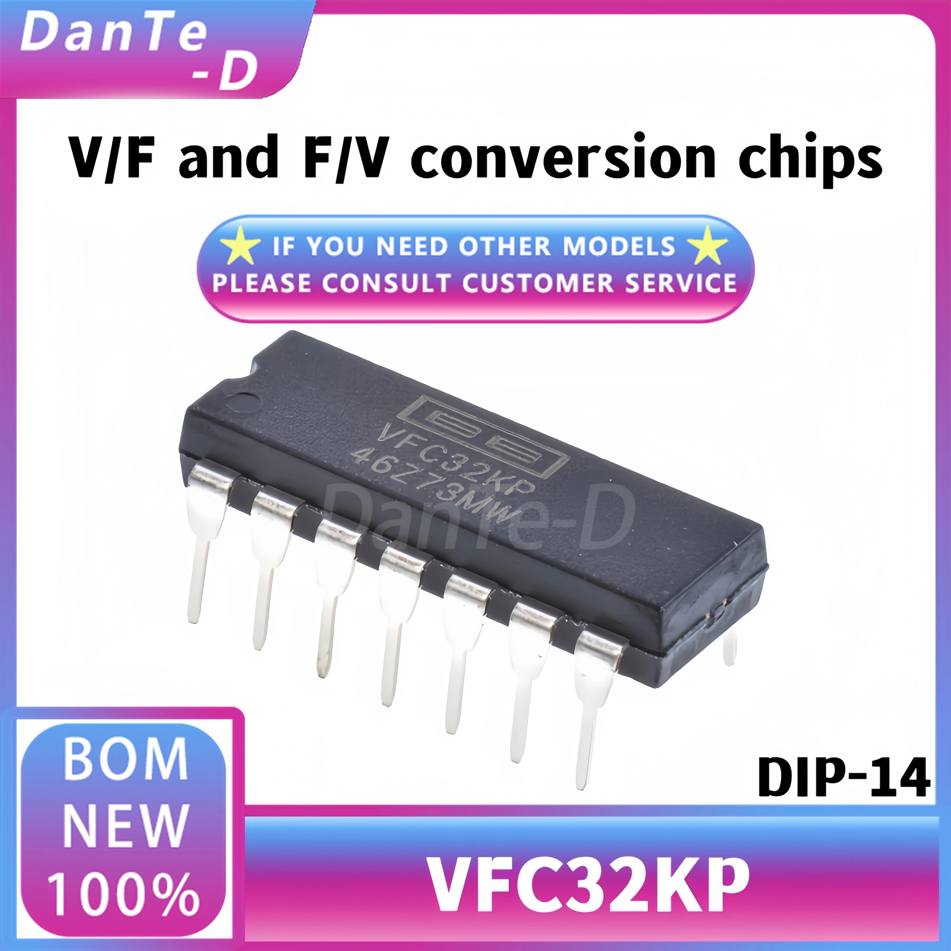 VFC32KP package DIP-14 VFC32 voltage converter IC brand new original authentic