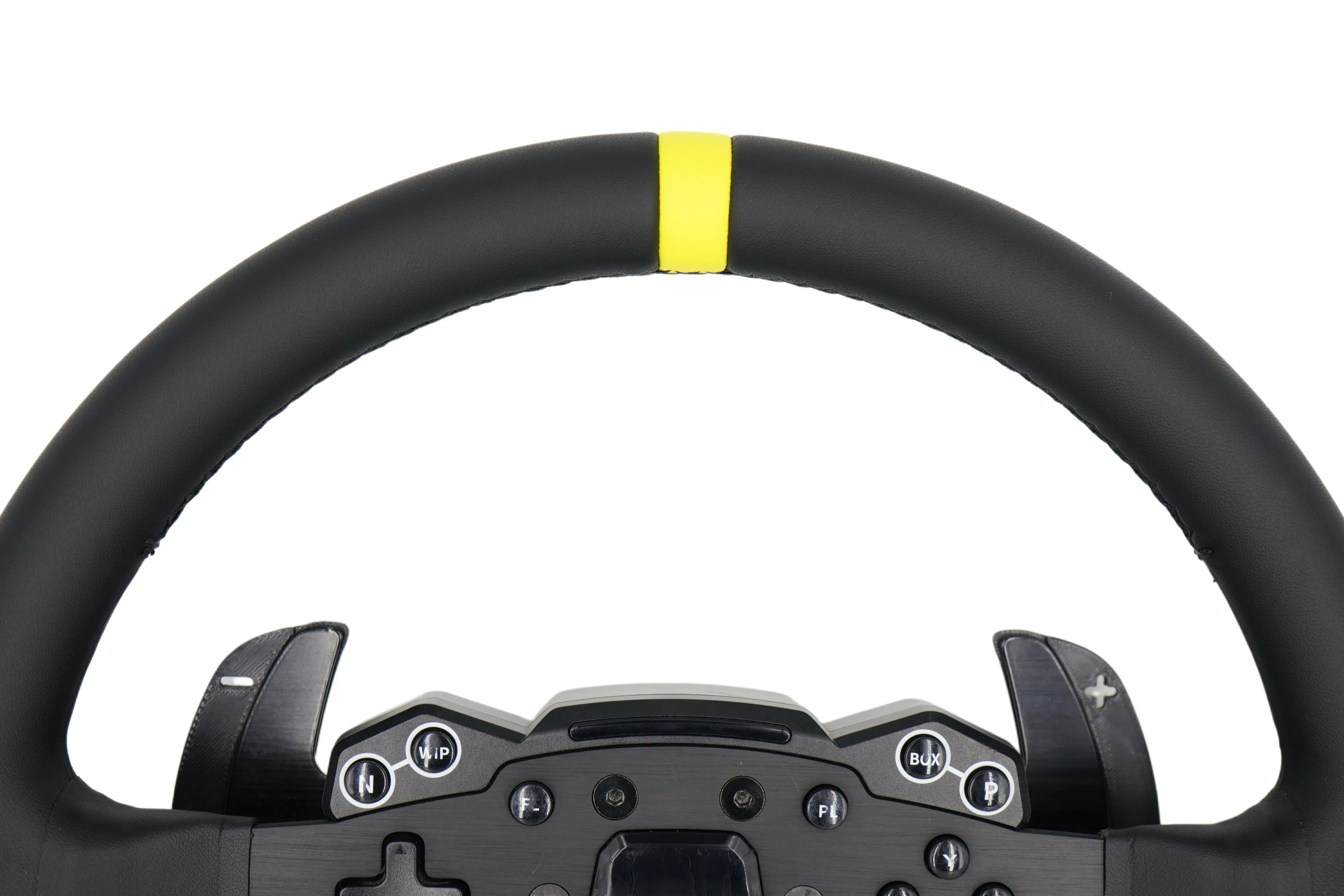 SIMPUSH 13 Zoll (33 cm) Rundes Lenkrad Mod Rally Sim Racing für MOZA R5 R3 ES ES Lite & ESX Lenkrad – Detail 3