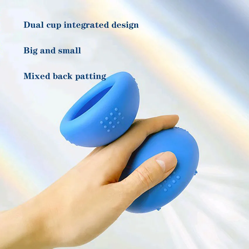 

Elderly Coughing Up Phlegm Home Use Negative Pressure Buckle Back Children's Burping Device Silicone Sputum Cup