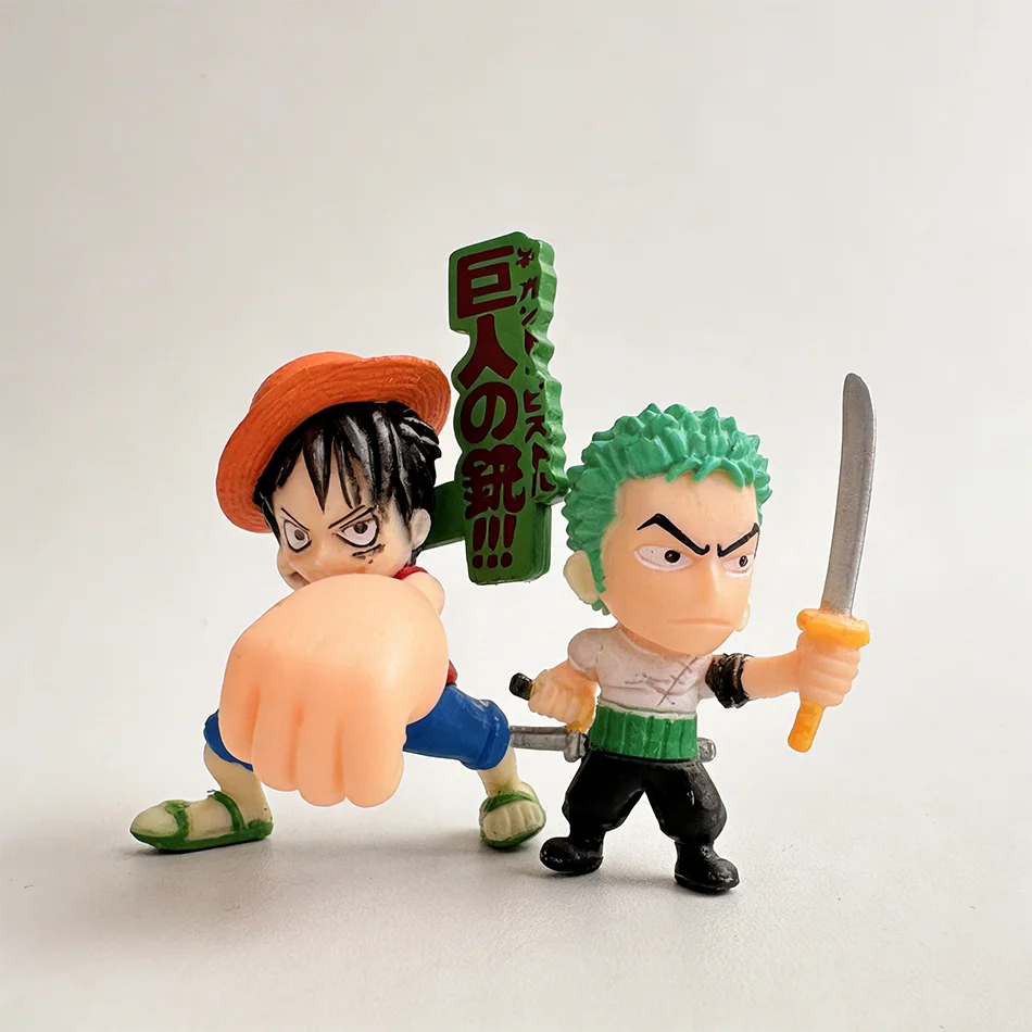 6 ชิ้น/เซ็ตวันพีช มังกี้ ดี ลู - Model Kit One Piece Bandai บทวิจารณ์และราคา