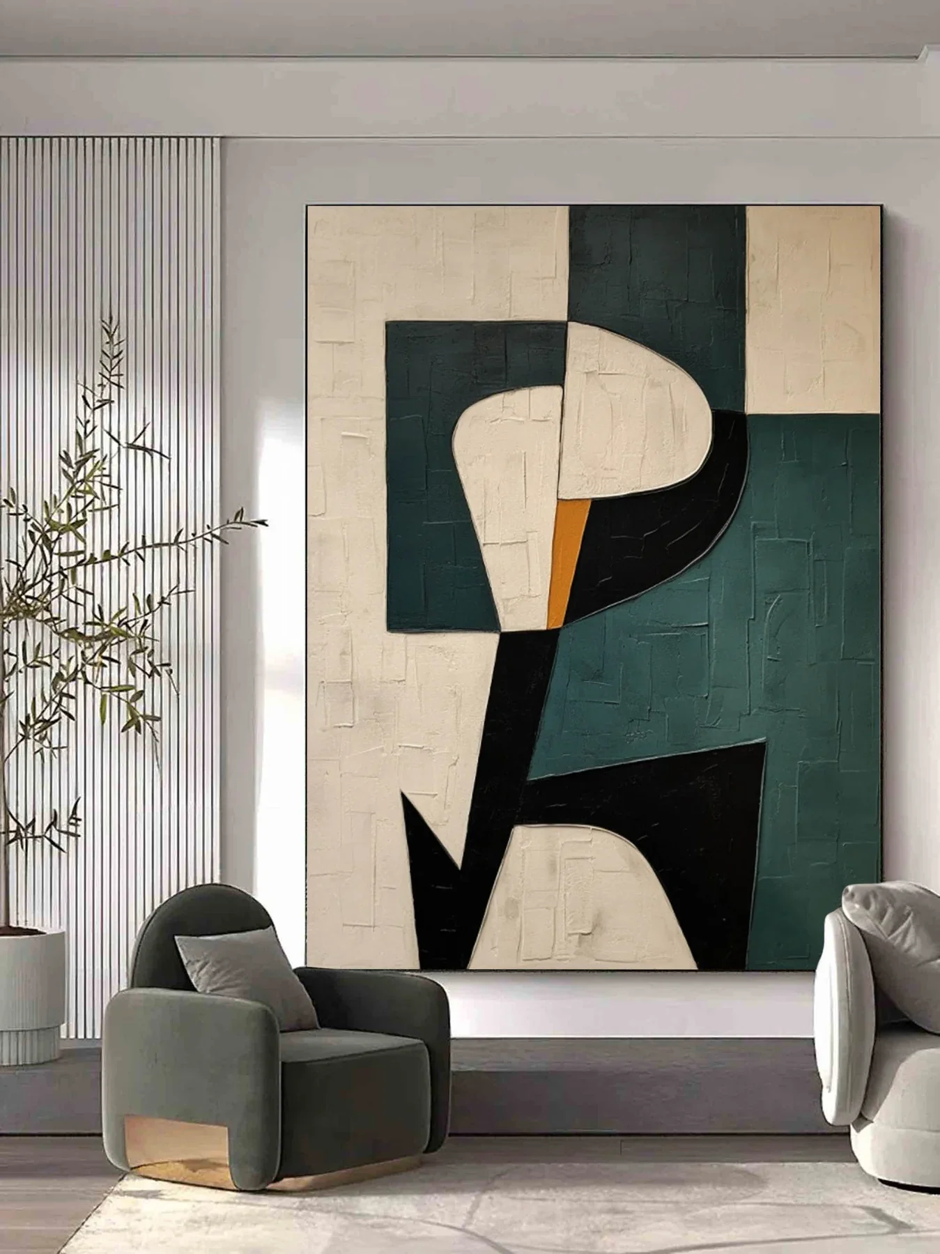 Large Hand Painted Oil Painting Wabi-sabi Wall Art Abstract Textured Painting Home Decoration For Living Room Bedroom Oiffce