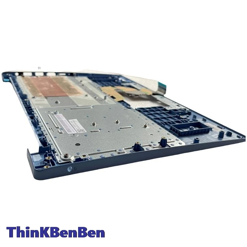 LAS Latin Spanish Ice Blue Keyboard Upper Case Palmrest Shell Cover For Lenovo Ideapad 1 14 14ADA05 5CB0Z56749