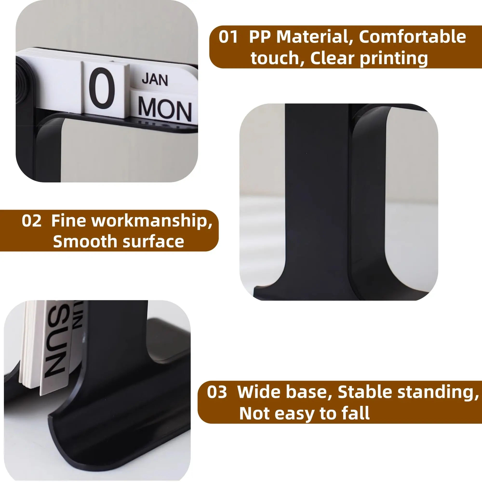 This High-end Nordic ins Design Desktop Calendar is Compact And Exquisite It is a Creative Desk Calendar For Both Home Use