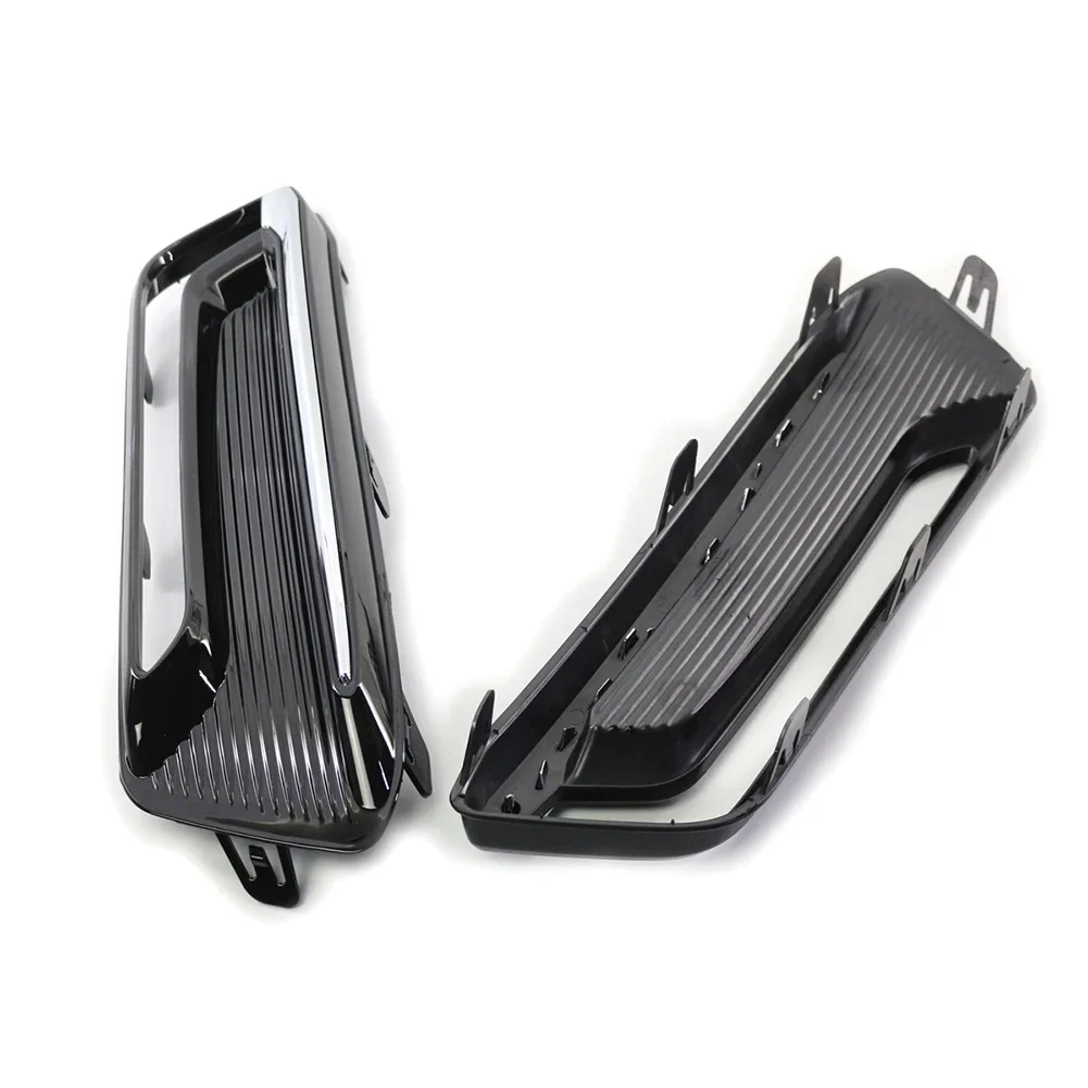 

2pcs Car Fog Light Grille For LTZ 2014-2016 For 2017-2019 Black ABS Plastic OEM Number GM1038166 / 13730162 / 23455347