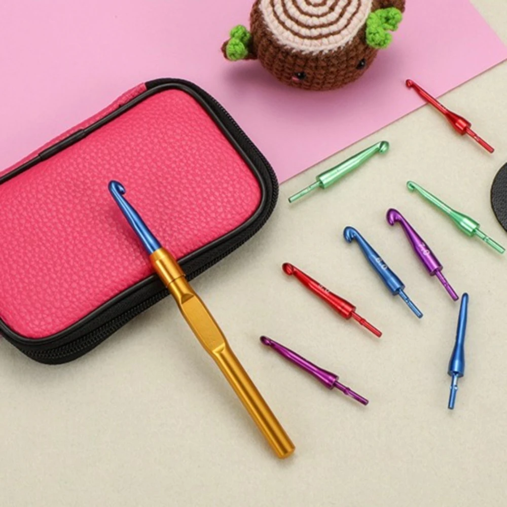 8 개/대 3-7mm 뜨개질 바늘 이동식 DIY 공예 - Crochet Hook Set 리뷰 및 가격