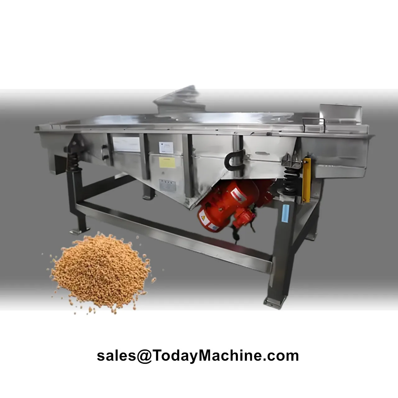 

Линейный вибрационный грохот для порошкообразных и гранулированных материалов