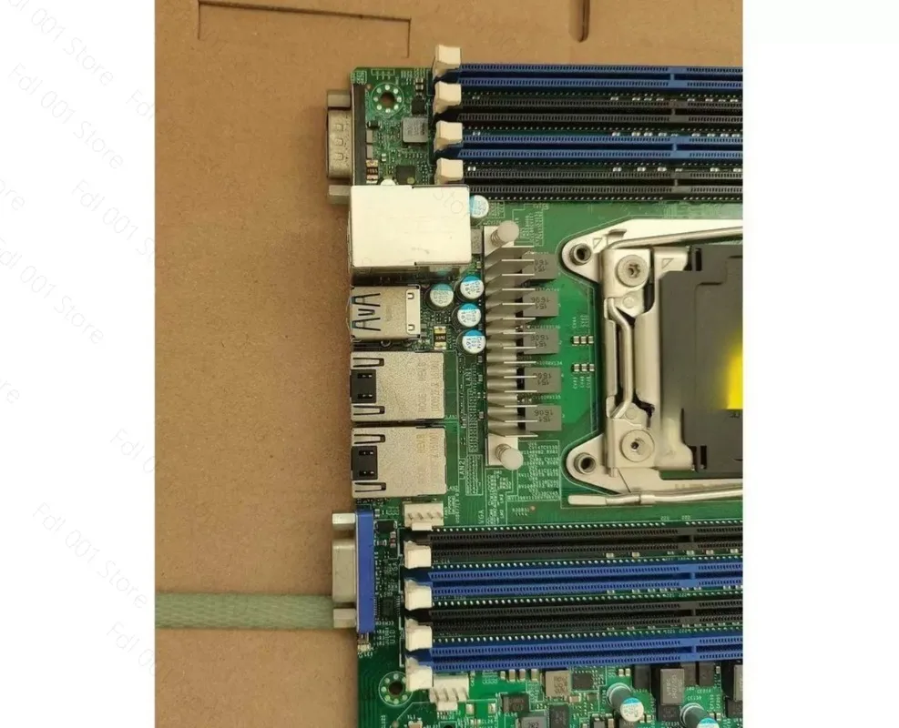 Supermicro X10DRi Dual LGA2011 Server Motherboard C612 Chipset |Supports E5-2600 V3/V4 CPUs 16x DDR4 Slots | I/O Shield Included