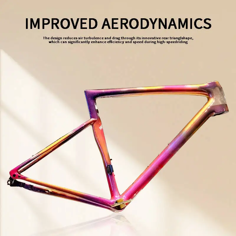 2025 جديد SL8 Dongli T1100 يندبروف ألياف الكربون مكبح قرصي إطار الإطار تصميم تخصيص اللون إطار خفيف الوزن للغاية