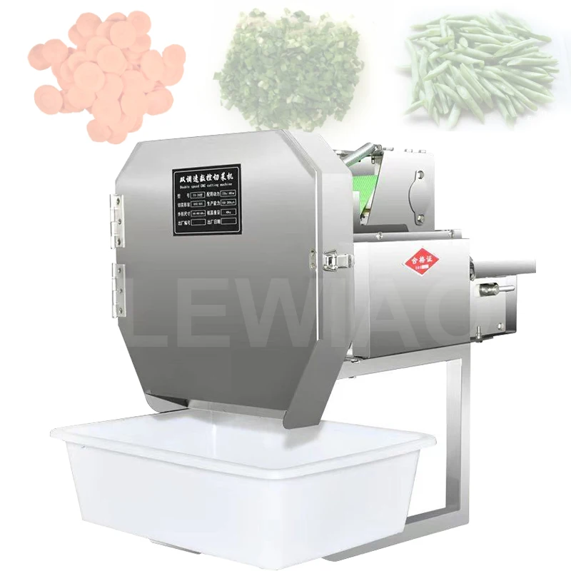 Industrial Green Leaf Fennel Leek Vegetable Chili Chopper Machine Cucumber Lotus Root Slicer