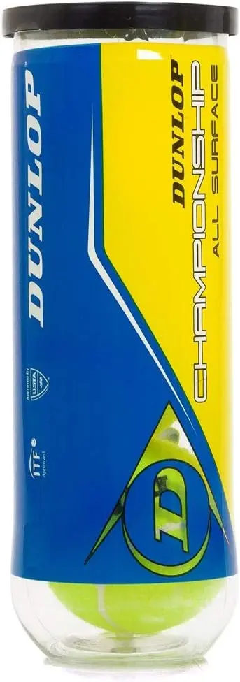 

Premium Tennis Balls for All Court Surfaces, 3-Pack Canister