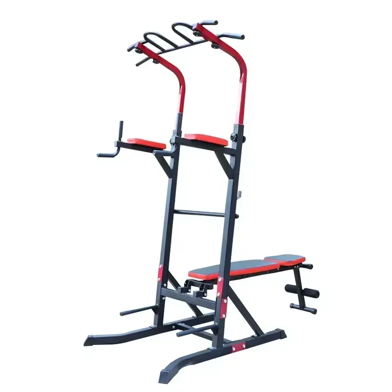 Newly Upgraded Ebest Steel Multifunctional Gym Outdoor Fitness Equipment Household Single And Double Bar Pushers