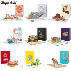 3D Funny Happy Birthday Cards Greeting Cards Special Birthday Gifts for Kids Teens Women Men Son Daughter