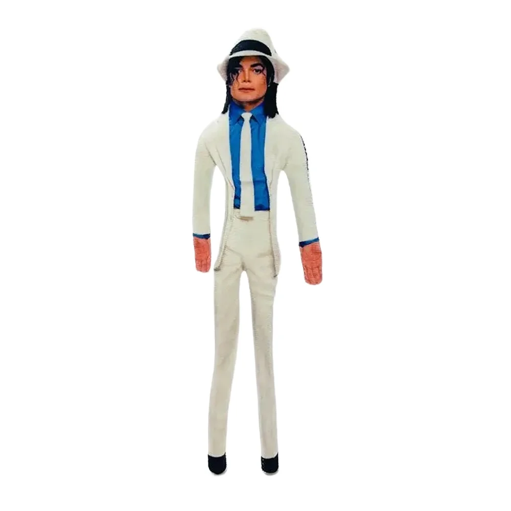 Michael Jackson Bendable Doll Flexible Wire Frame Poseable MJ Abstract Rat Jerky Doll King of Pop Collectible Fan Gift