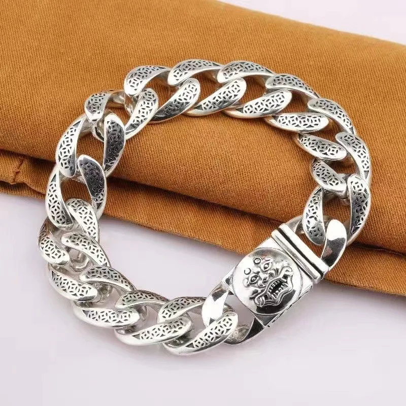 Men's personalized and stylish retro lion dance bracelet, a high-end gift for your boyfriend