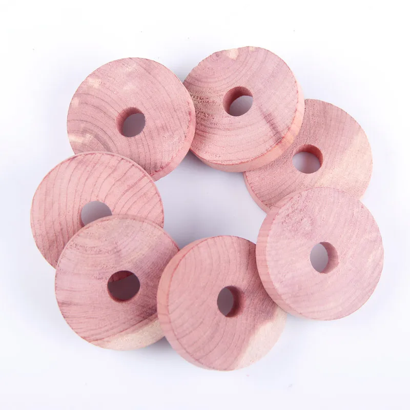 10/30Pcs Cedar Block Fresh Odour Deterrent Insect Wardrobe Health Natural Clothes Camphor Insect Repellent Moth Wood Home Supply
