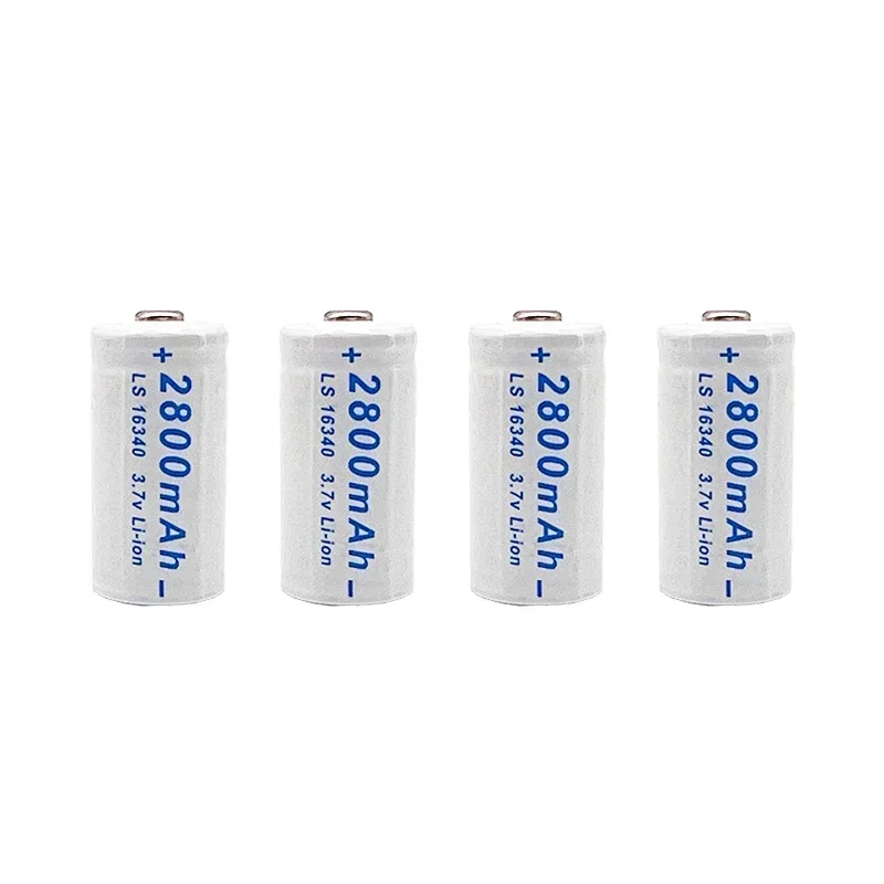 2024 nowy CR123A RCR 123 ICR 16340 bateria 2800mAh 3.7V kamera bezpieczeństwa akumulator litowo-jonowy L70 Plus ładowarka