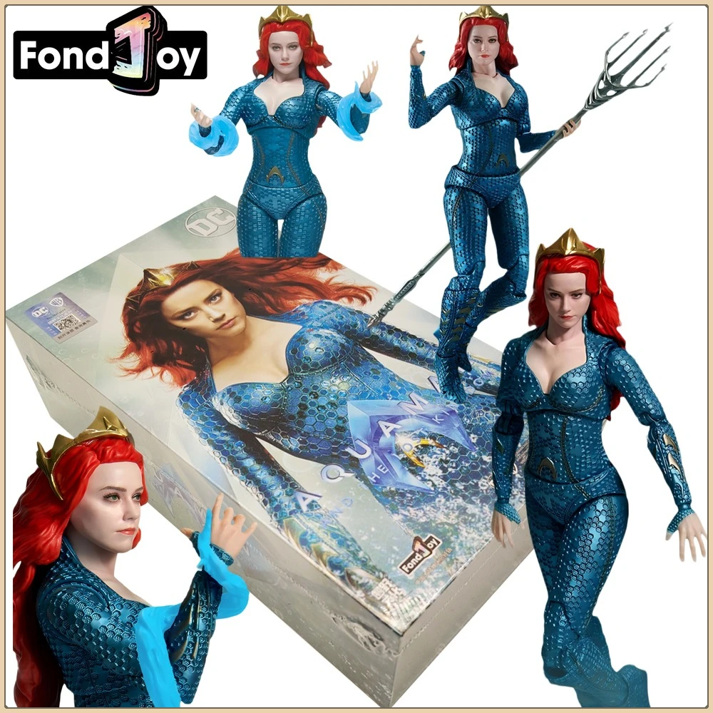 

FONDJOY оригинальные фигурки DC Mera, высокое качество, персонализированные изысканные коллекционные модели с героями мультфильмов, игрушки, подарки для настольного дисплея