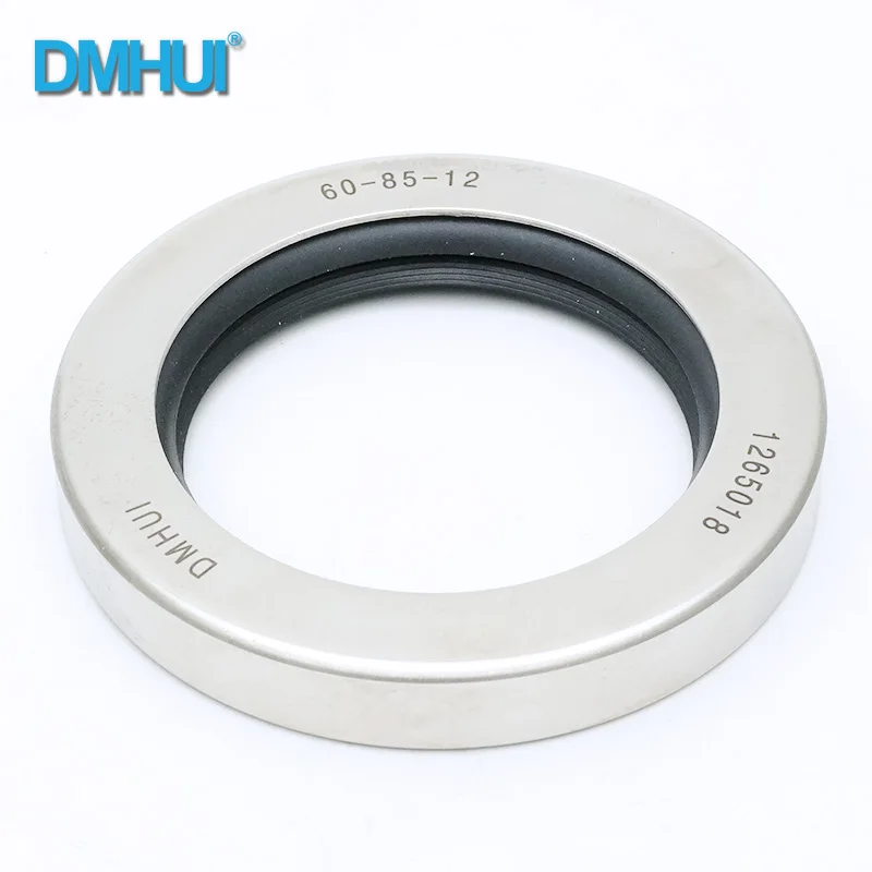 

DMHUI Rotary Screw Air Compressor Oil Seal 60-85-12 B2PT Type Double Lip Stainless Steel PTFE Low Friction Shaft Seal 60x85x12mm