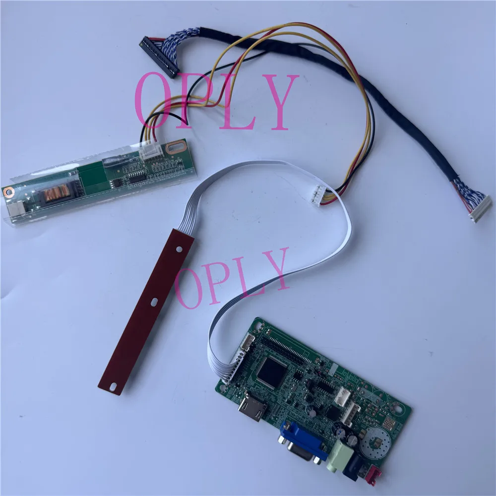 Комплект платы контроллера VGA, совместимой с HDMI, для 15,6-дюймового светодиодного экрана LP156WH1 LP156WH1-TLC1 LP156WH1-TLA2 LP156WH1-TLB3 с разрешением 1366x768.