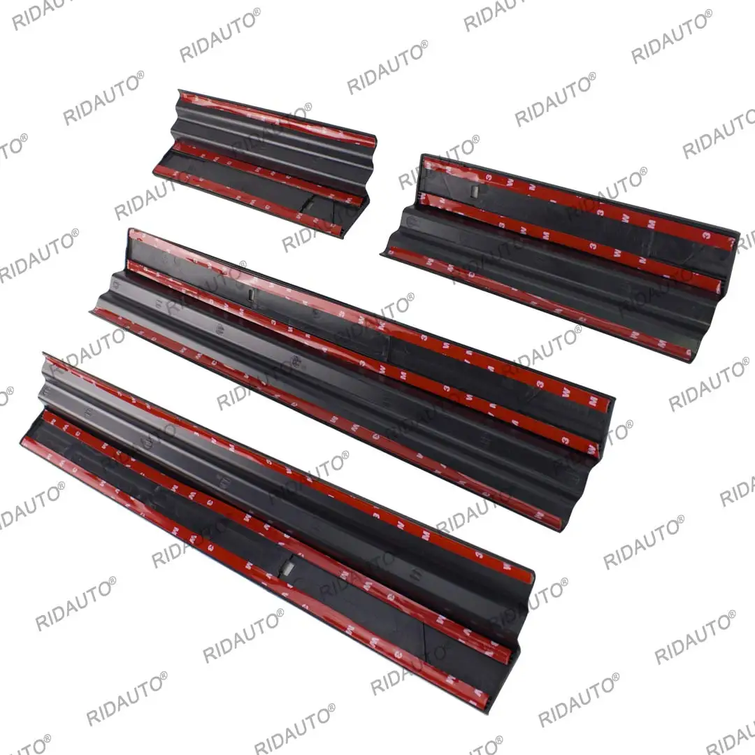 Door Sill Scuff Plate Protector Trim Pedal Sticker Accessories Car Pickup Threshold Strip For NISSAN NAVARA NP300 2016 - 2023