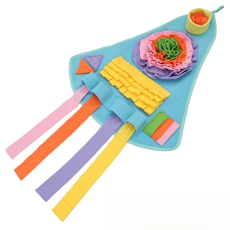 

Pet Sniffing Pad Dog Toy Aircraft Type Puzzle Hiding Food Decompression Play Training Interactive Game