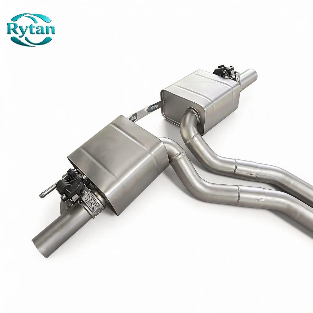 Rytan Performance Valved 304 Stainless Steel Valvetronic Racing Exhaust Pipe System Catback for 2022 3.0T