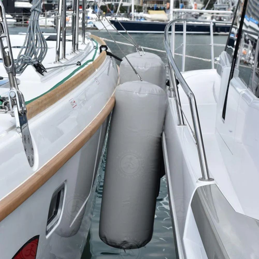 Customized Size and Color Heavy-Duty Inflatable PVC Fenders Stationary Dock Boats Yacht Sailboat for Marine Boats