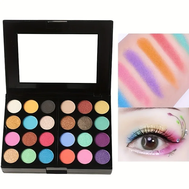 39 Colors Face Powder Eyeshadow Palette Lipstick Makeup Brush Highlighter Bronzer Complete Beauty Kit Easter Mother's Day C:01