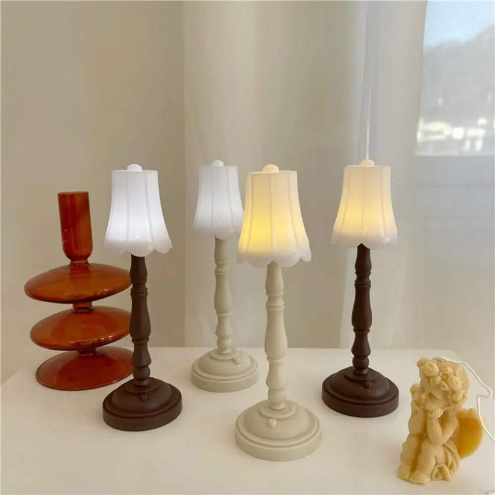 

Home Decor LED Warm White Vintage Bedside Lighting Night Light Table Lamp Room Ornaments