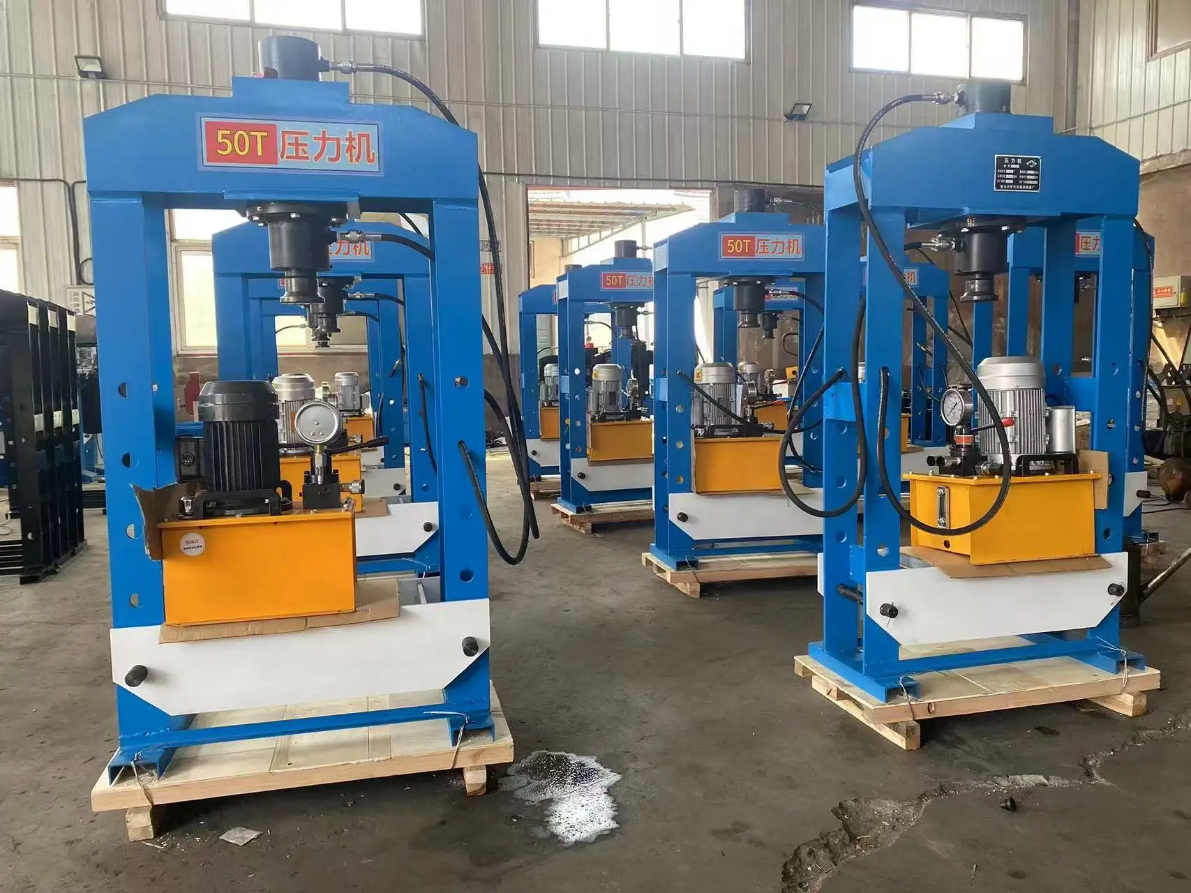 

Customizable 50-Ton Hydraulic Press - Adapted to Your Unique Workpiece & Line